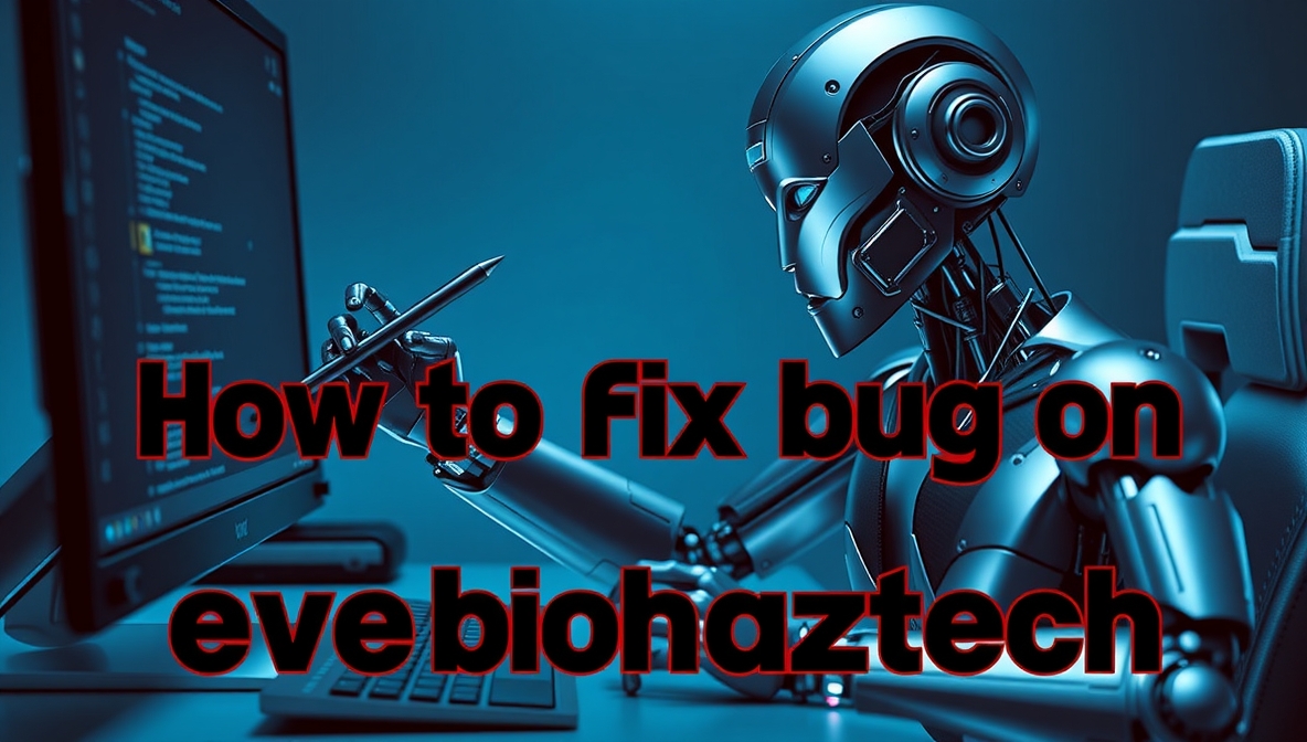 how to fix bug on evebiohaztech